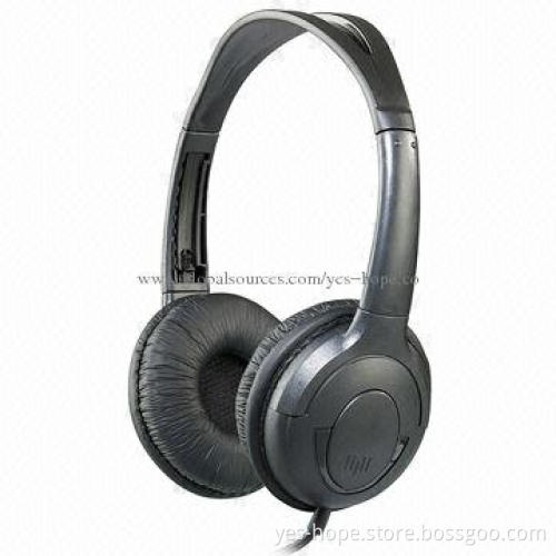 Factory Stock Actively Noise-cancelling Headphones, Lightweight, Comfortable Over-the-head Design